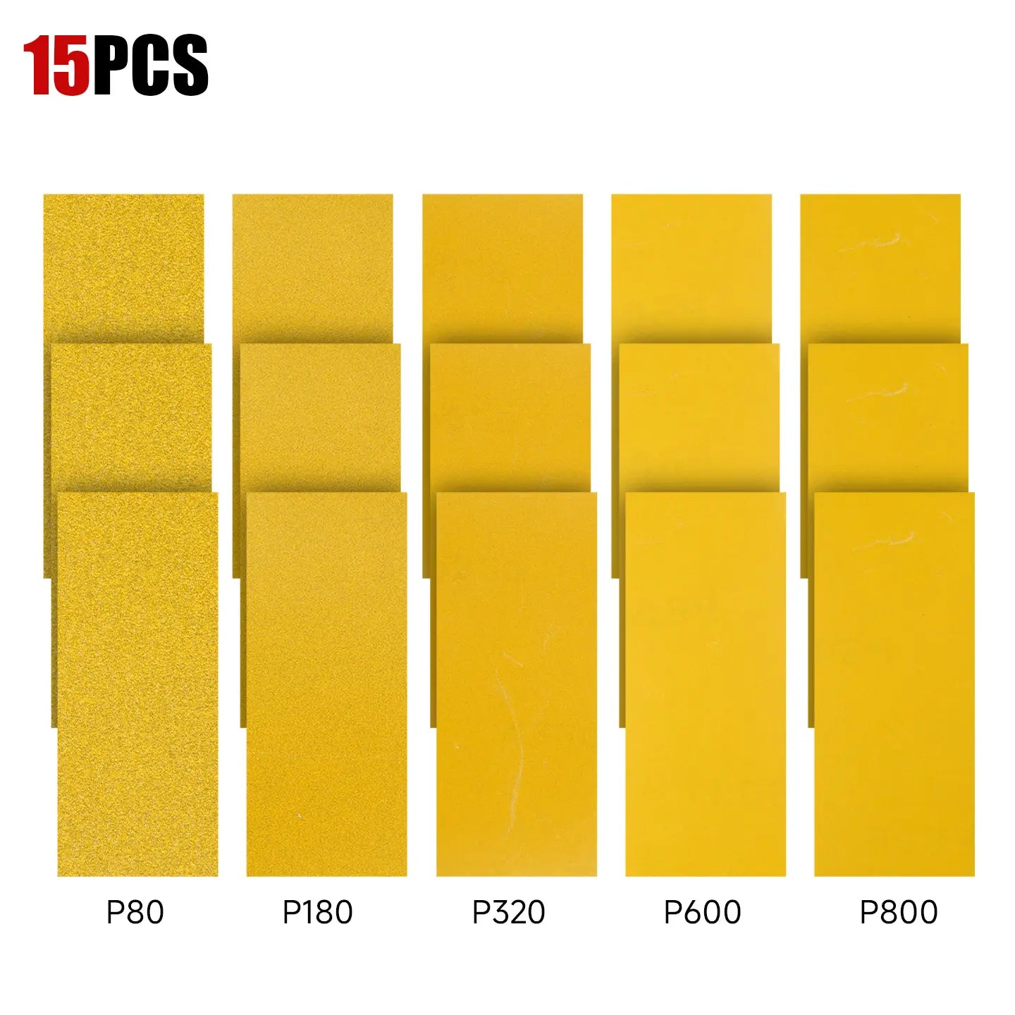 π οΈ HOT SALE | 16-Pack Wet & Dry Sandpaper Set β 80-800 Grit Sanding Sponges for Wood, Metal, Drywall & Auto