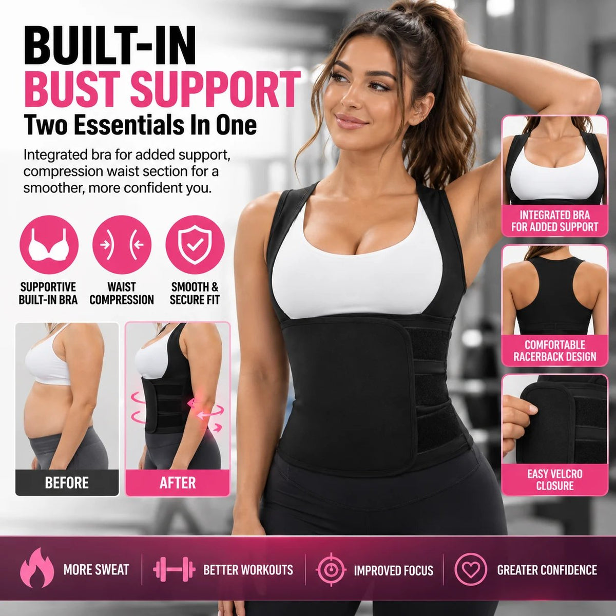 Women's Compression Shapewear Vest