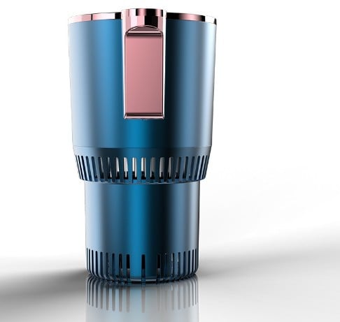 Car hot and cold cup car cup holder fast insulation heating cup