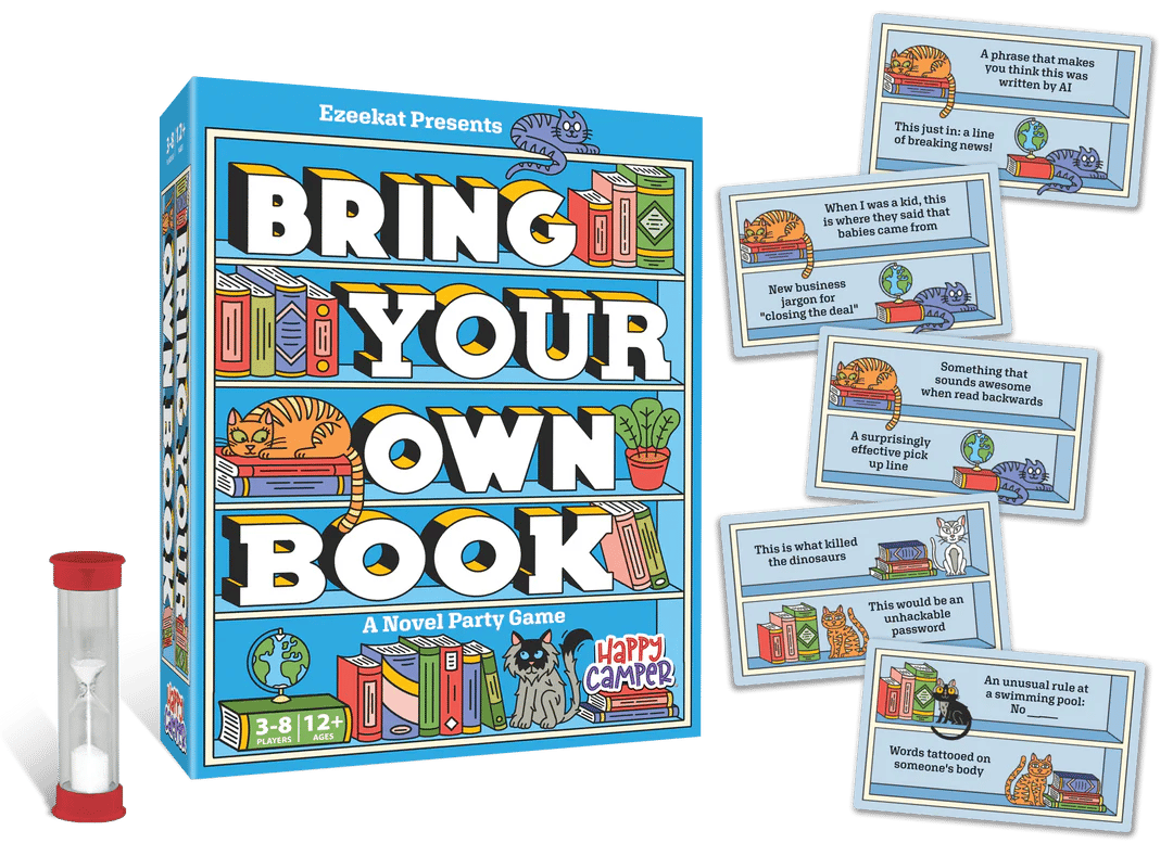 Bring Your Own Book: A Novel Party Game 📚🐱