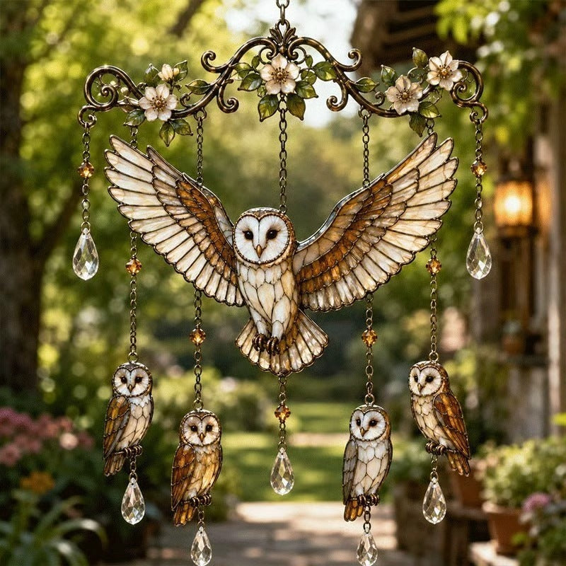 🐦🎐Last Day 49% OFF -🐦🎐 Bring Your Garden to Life! Graceful Hummingbird Wind Chime — Sparkling Suncatcher & Soothing Melodies