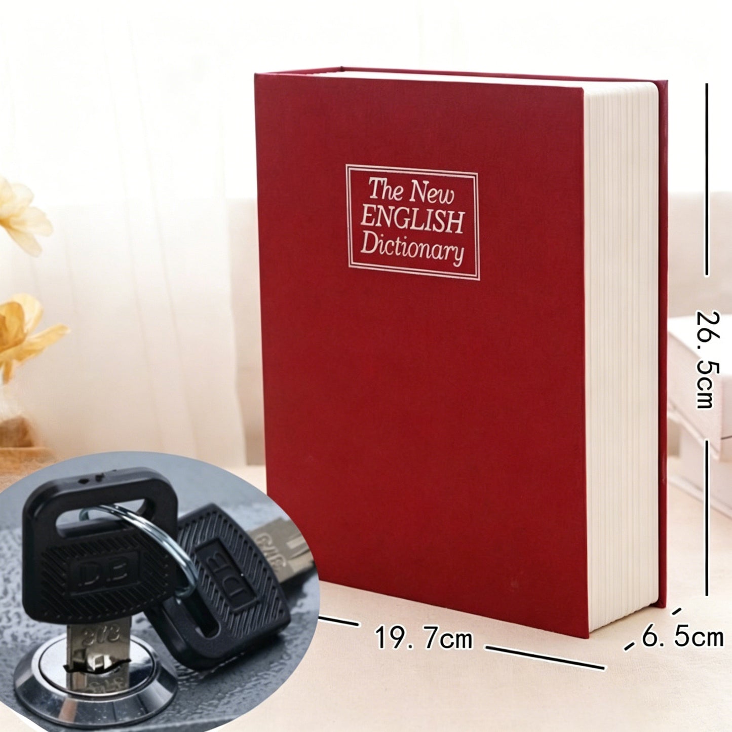 ⏳Limited-time 50% off⏰Secret Book Safe Box🔒💵