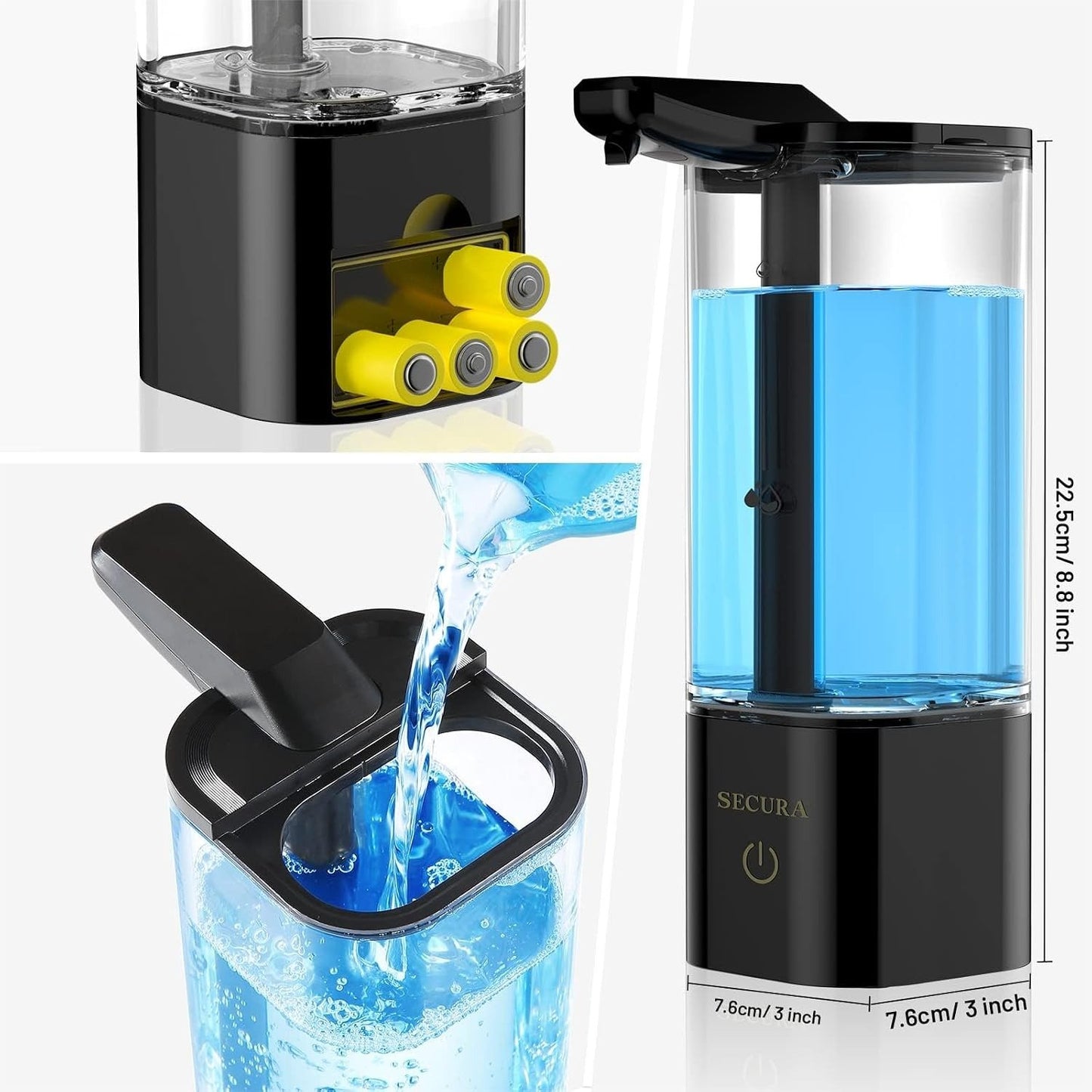 🧼 18.6 oz Touchless Automatic Soap Dispenser