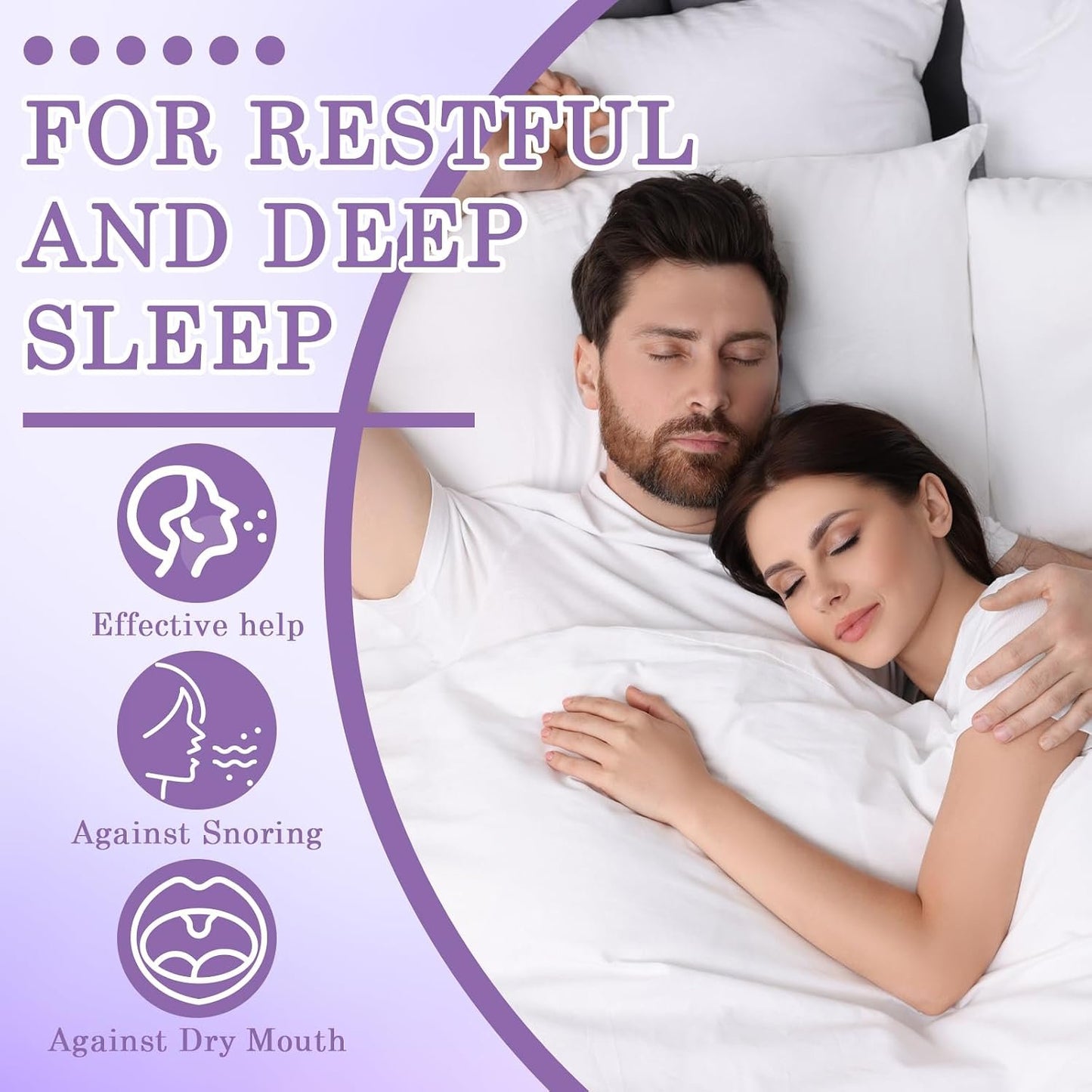 😴120Pcs Breathable Anti Snoring Mouth Tape Train Nasal Breathing Sleep Strips