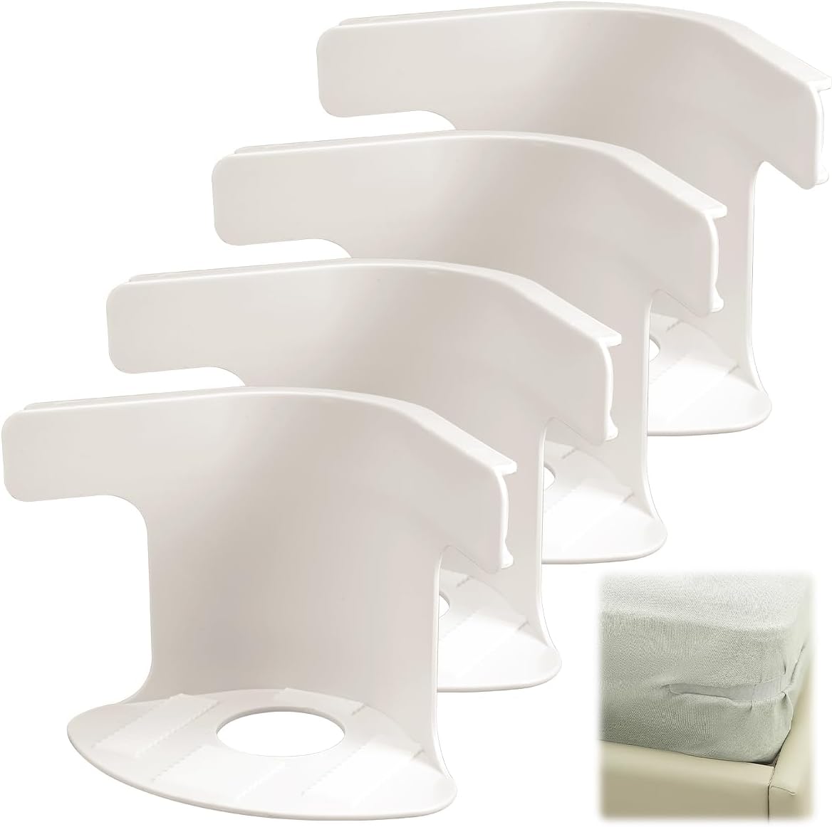 No-Slip Bed Corner Clips