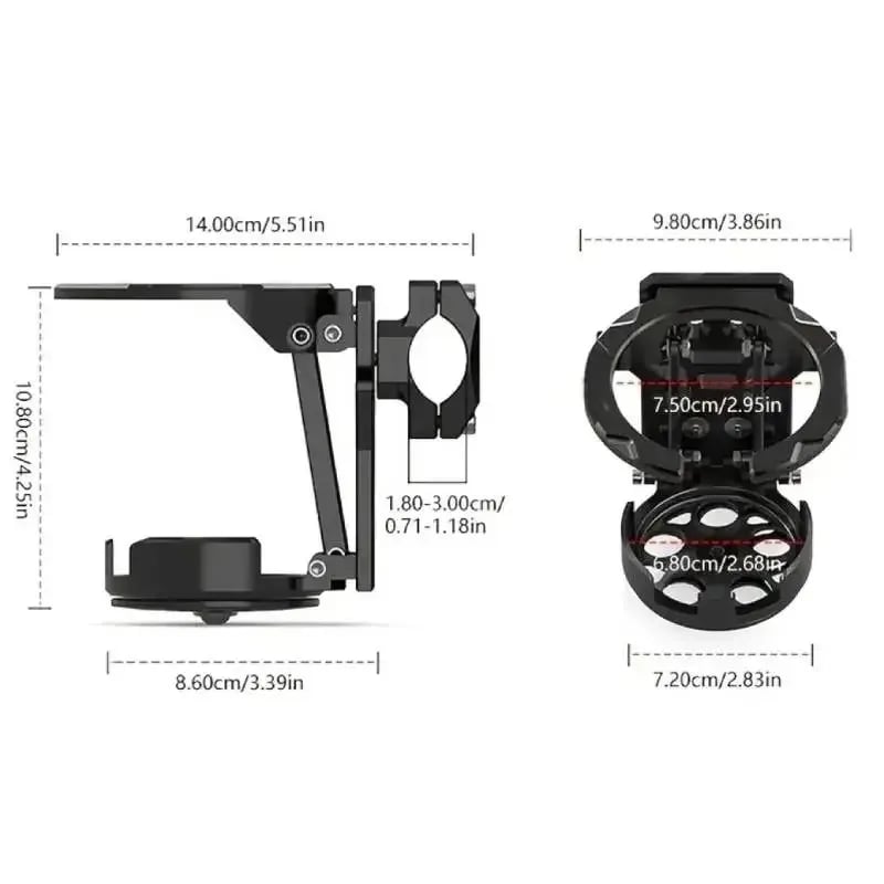 Ride Flow Adjustable Universal Motorcycle Cup Holder