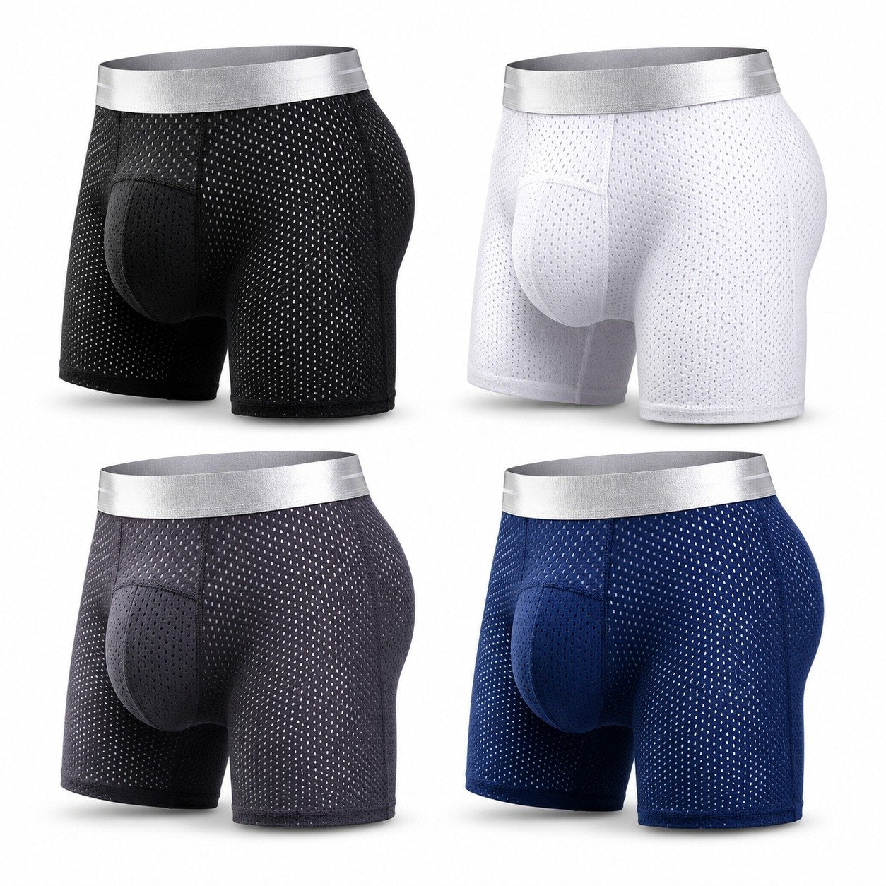 🏆45K+ SOLD 🔥2026 HOT SALE Premium All-Day Comfort IceSilk Mesh Men's Boxer