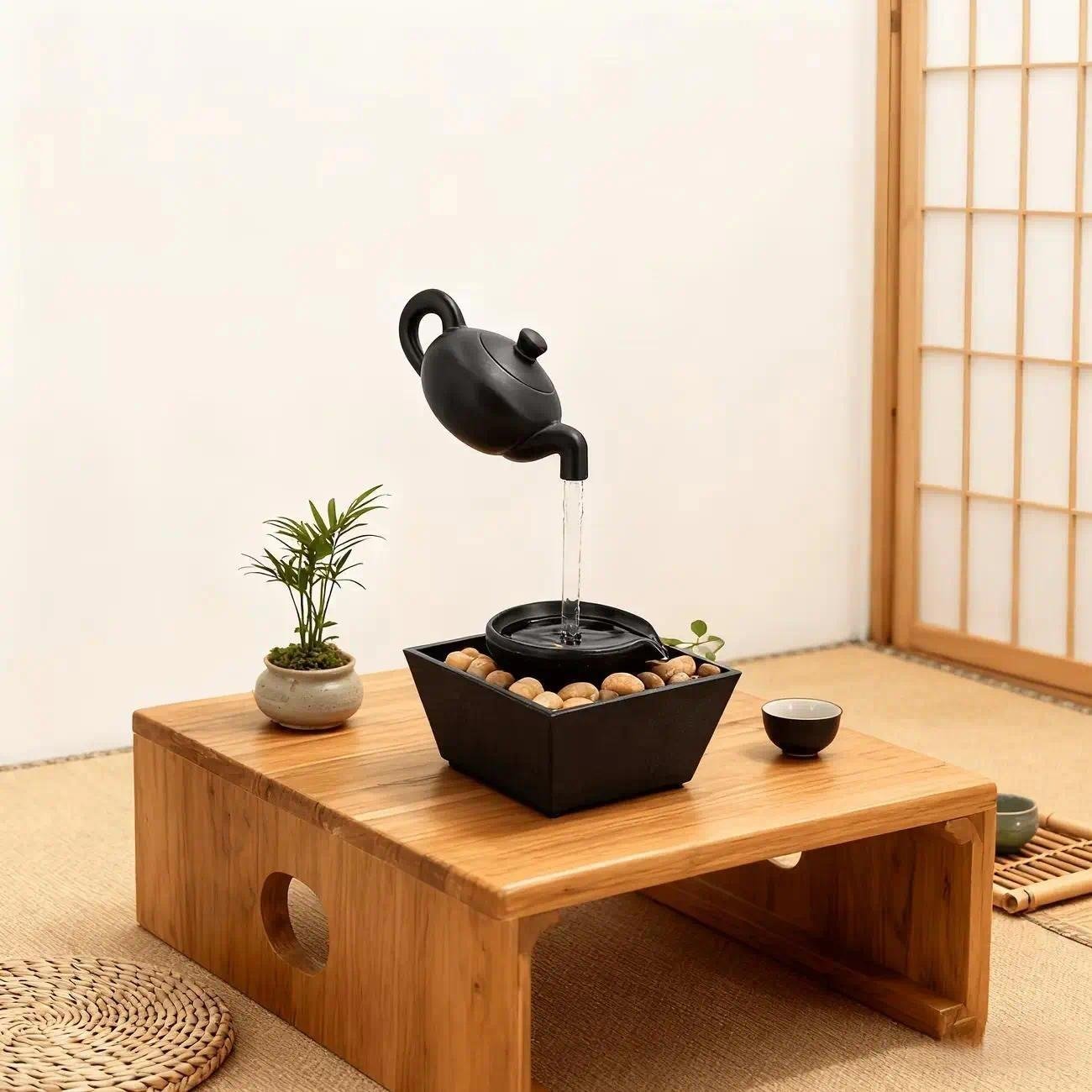 ✨ Floating Teapot Resin Lamp