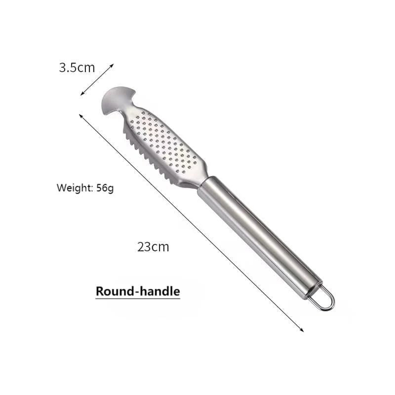 π2-in-1 Stainless Steel Fish Scaler + Ginger Grater