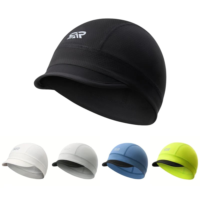 ๐ฏQuick-Dry Breathable Helmet Liner Sun Visor Skull Cycling Cap