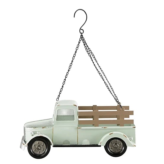 🏆Flash Sale⚡ 10K+ SOLD! Almost Gone-💥🚛🐦 Vintage Truck Bird Feeder – Add a Touch of Nostalgia to Your Garden