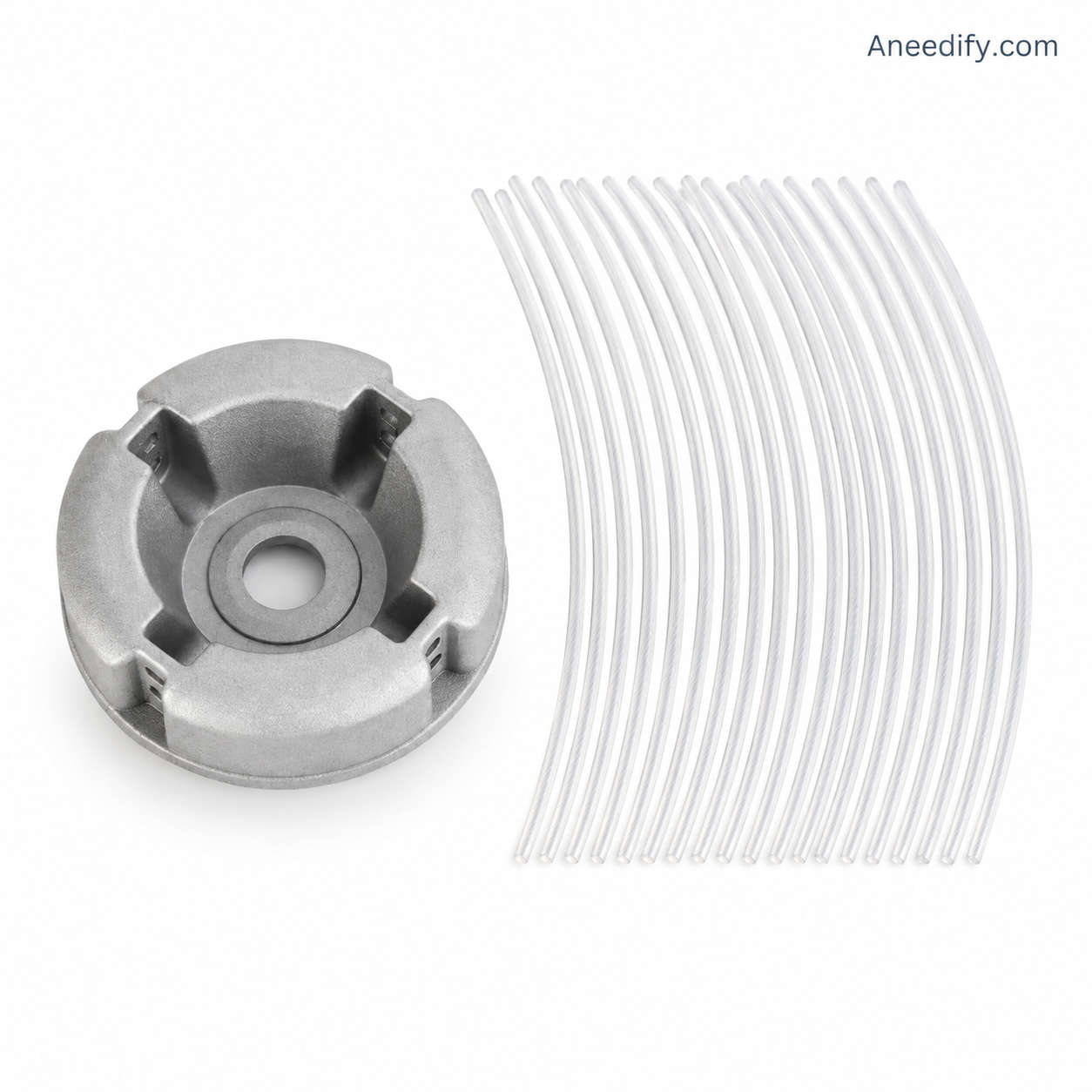 🌿 Universal Aluminum Grass Trimmer Head | Heavy-Duty Brush Cutter Replacement
