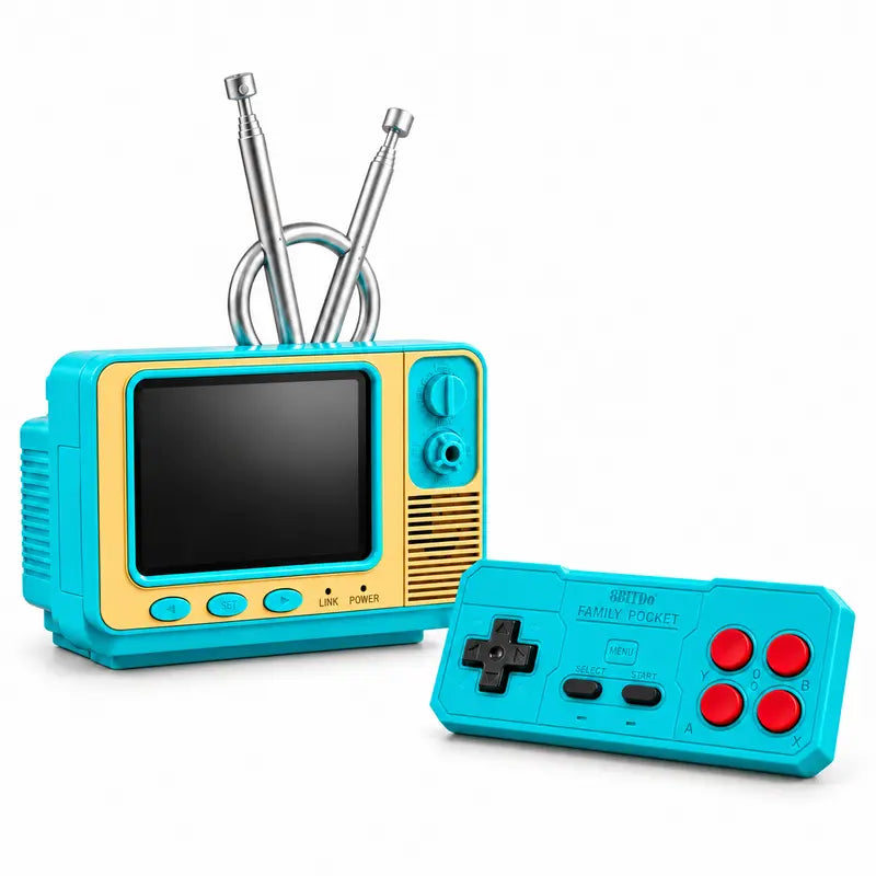 ๐ฎ๐ฅGV300 Retro Mini TV Gaming Console โ 2.8' IPS Screen, 308 Classic Games & Wireless Controller