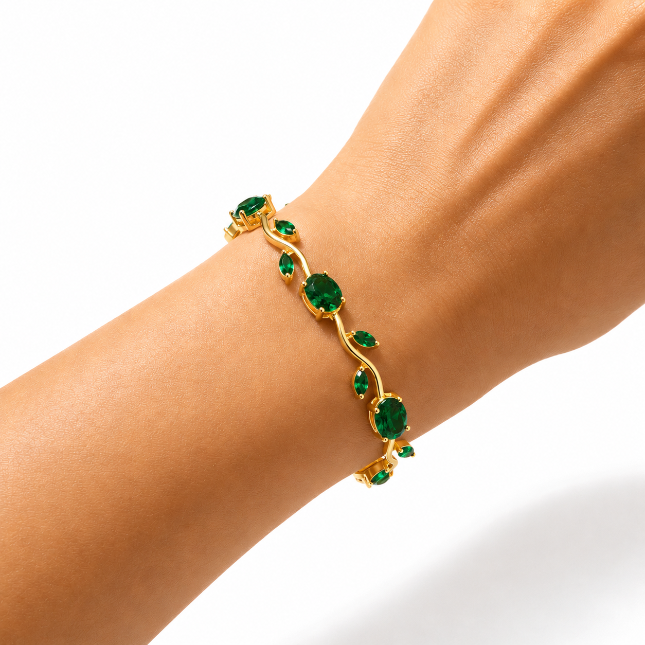 π· Bestseller Pink Tulip Bracelet for Women β Gold-Plated Stainless Steel β¨
