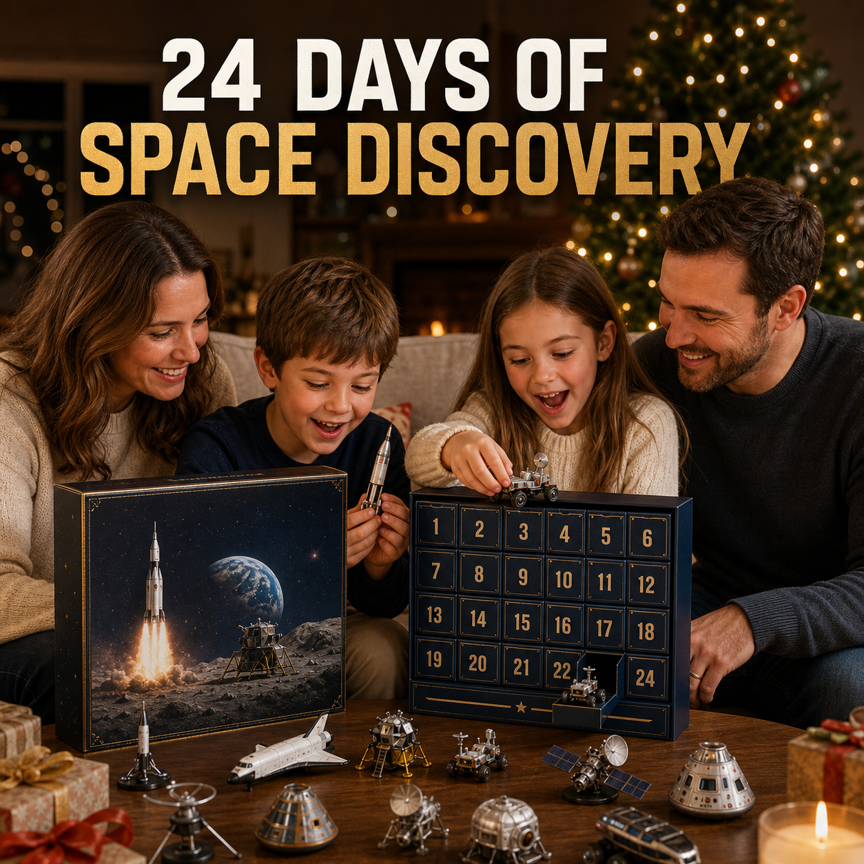 ๐ 2026 Space Exploration Advent Calendar โ 24 Days of Missions & Collectible Surprises