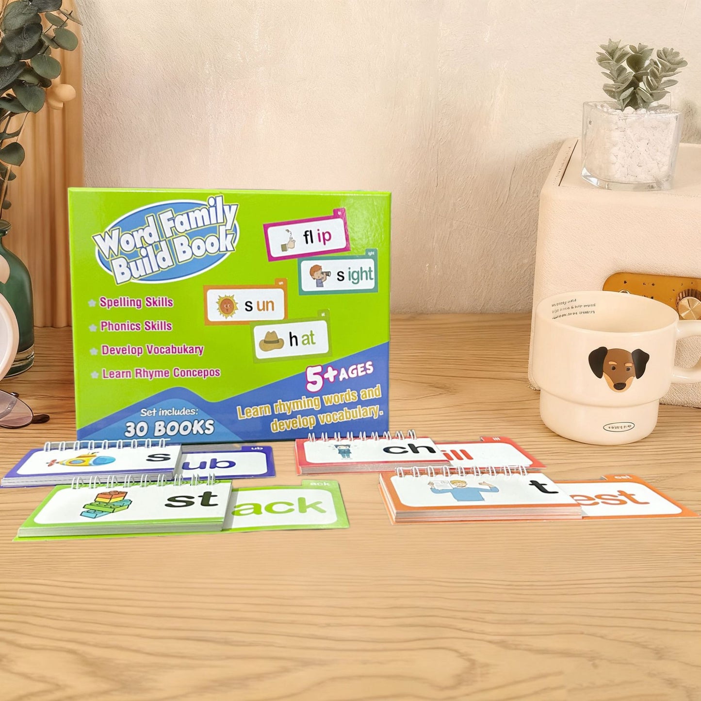 🔥Limited Time 50% Off 🔥 30 Read and Rhyme Flip Books