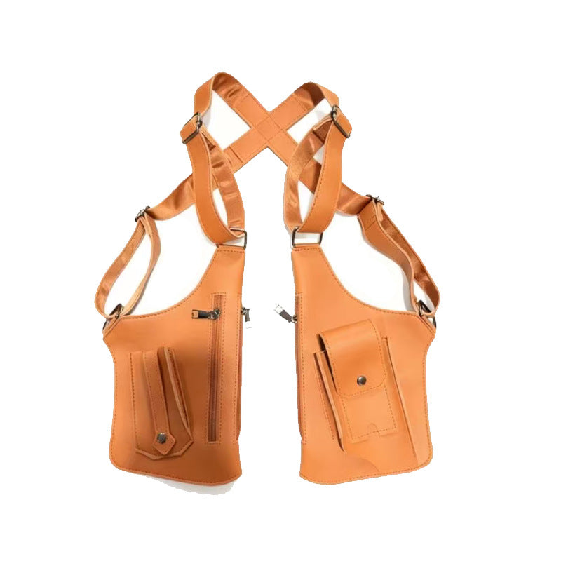 🔥2026 Hot Sale 49% OFF!🔥-Premium Leather Adjustable Underarm Shoulder Bag for Men & Women