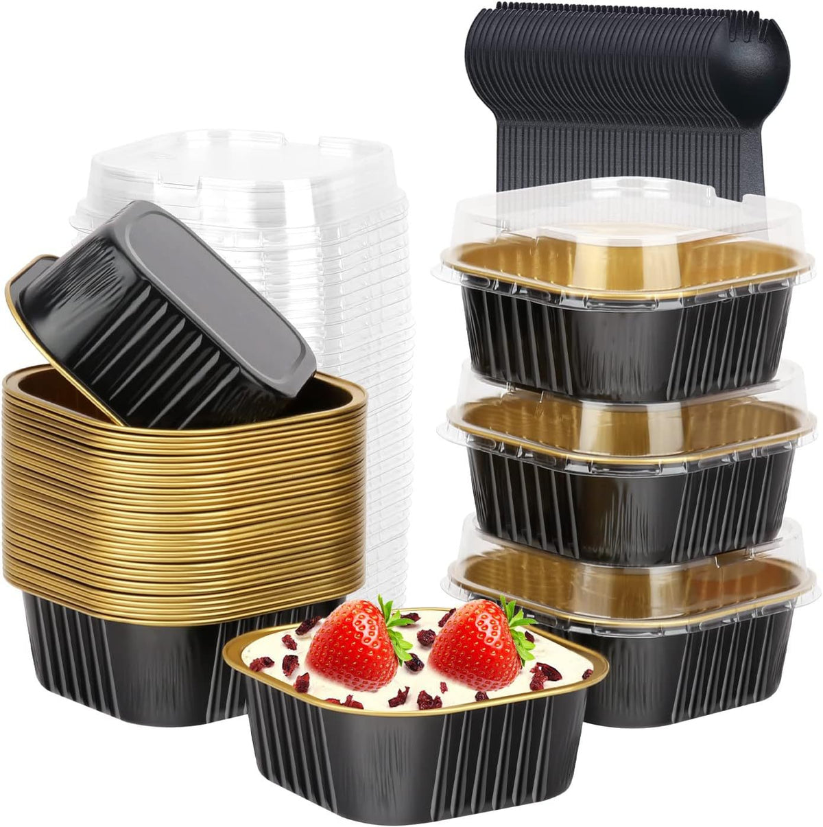 π§ Mini Cake Pans with Lids β Bake, Pack & Share Easily