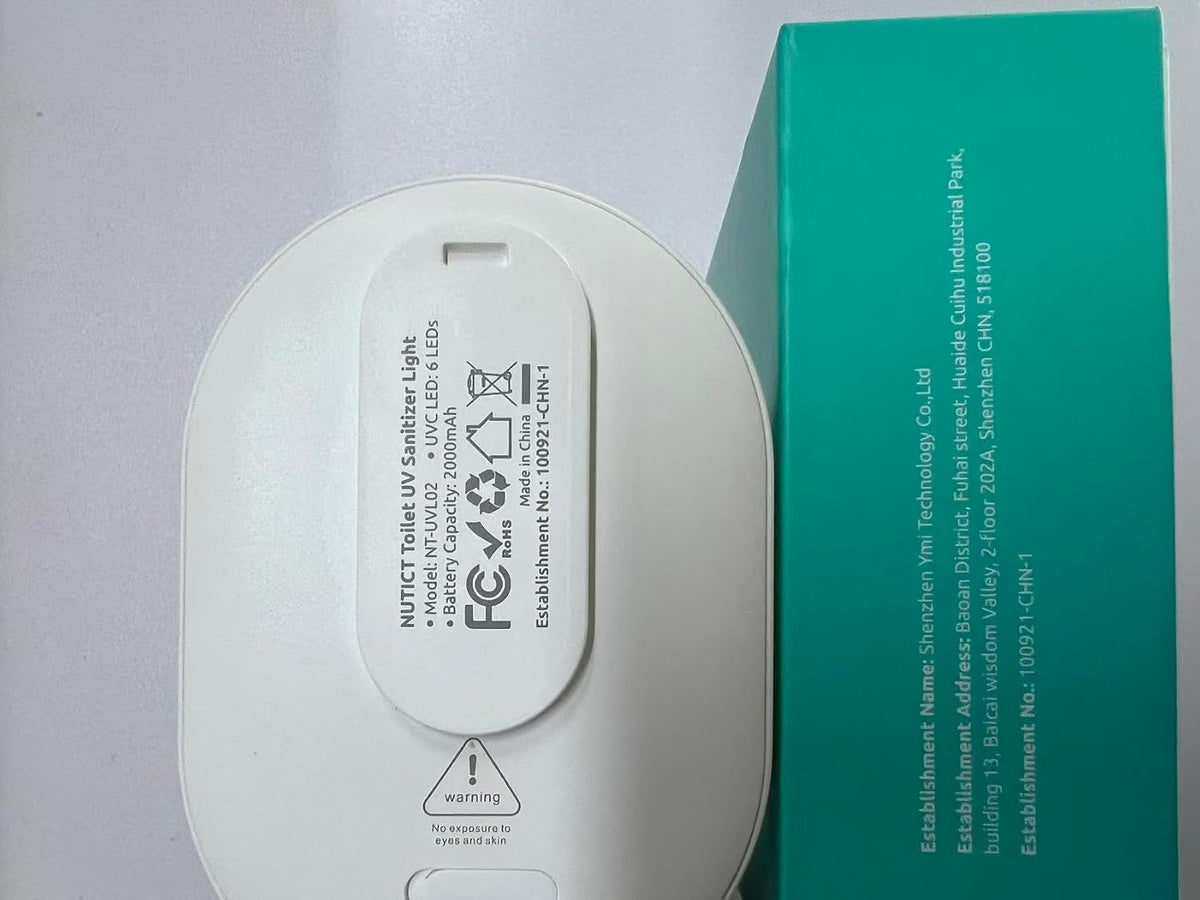 🚽Automatic UV‑C Toilet Sanitizer Light