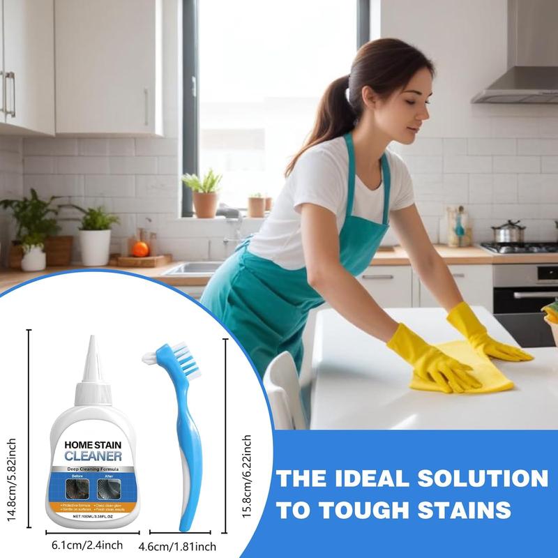 Say Goodbye to Stubborn Mold! Miracle Mold Remover Gel + Scrub Brush