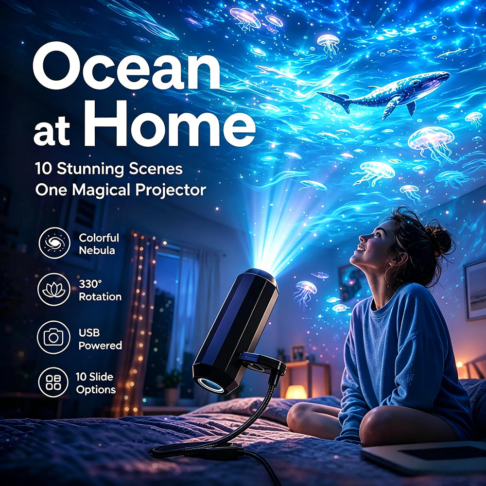 ✨ Plug-and-Play HD Star Projecto