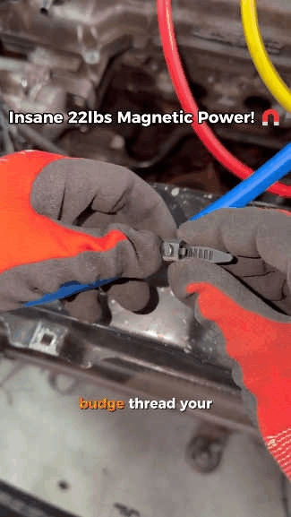 🧲 12 Pack Heavy Duty Magnetic Zip Tie Mounts for Cable Management