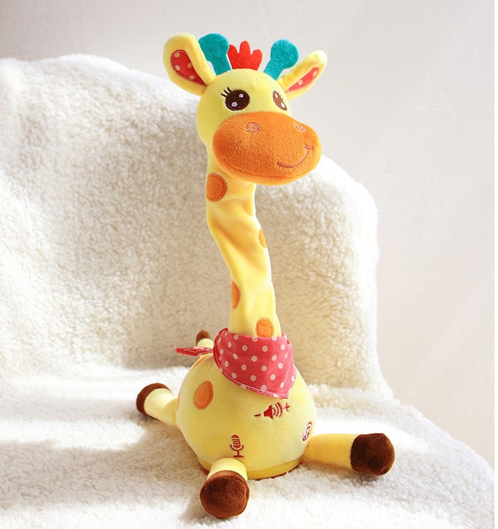 🏆Flash Sale⚡ 50K+ SOLD! Almost Gone-💥🎉 Best-Selling Musical Giraffe Toy – Sings, Dances & Repeats What You Say! 🦒🎵🗣️