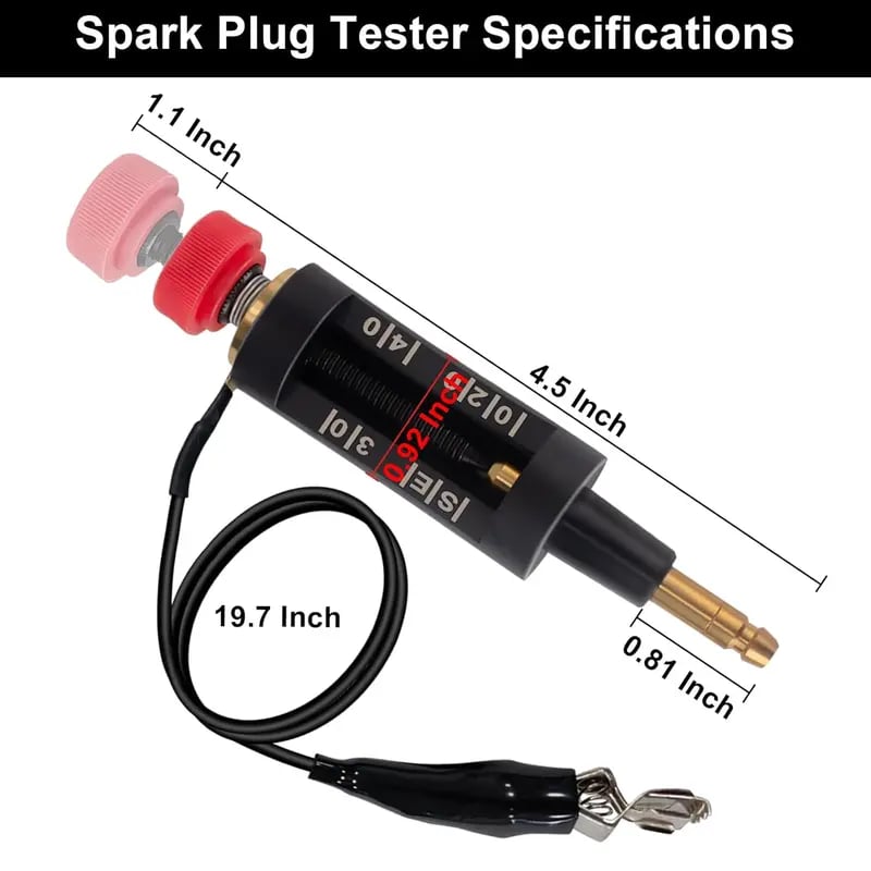 🔧 Adjustable Spark Plug & Ignition Coil Tester