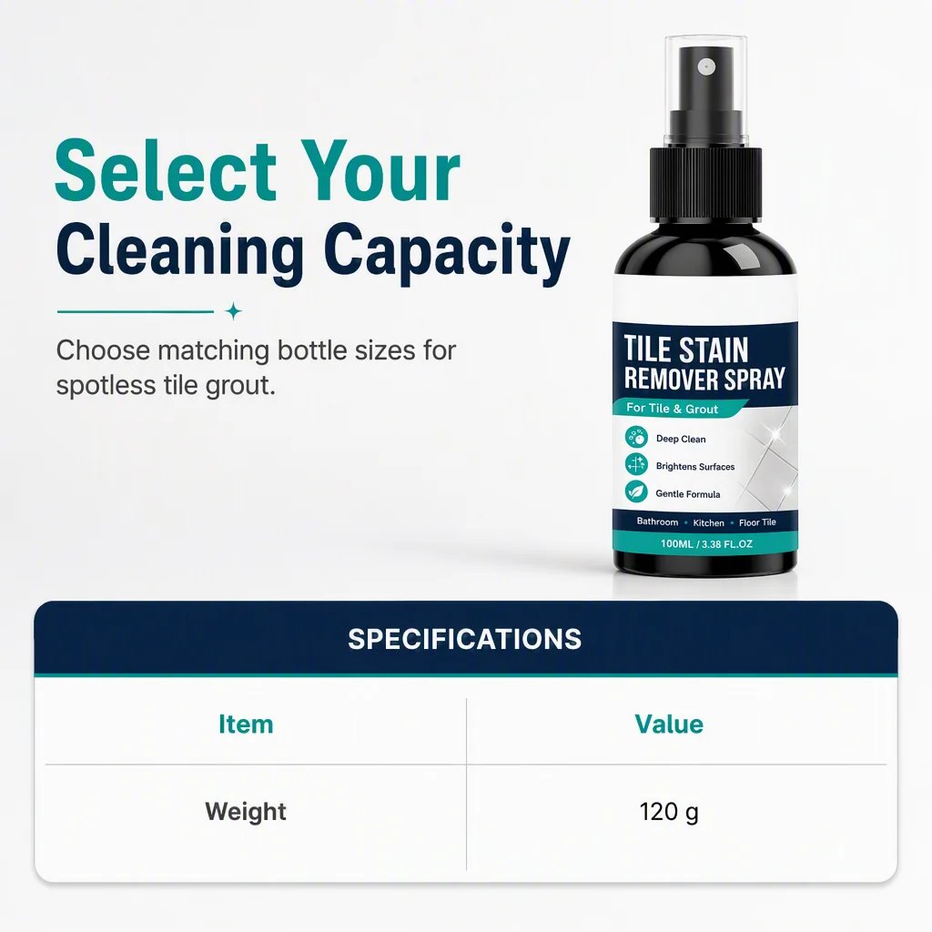 📍 🎯 Grout Cleaning Spray – Easy care of tile grout and stains in damp areas