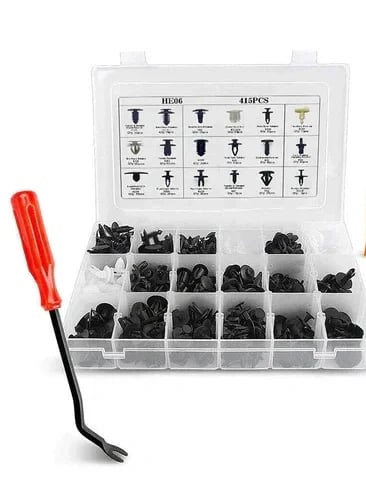 ๐ง๐ 630PCS Car Fastener Box Set โ Universal Auto Clips Assortment ๐ฆ