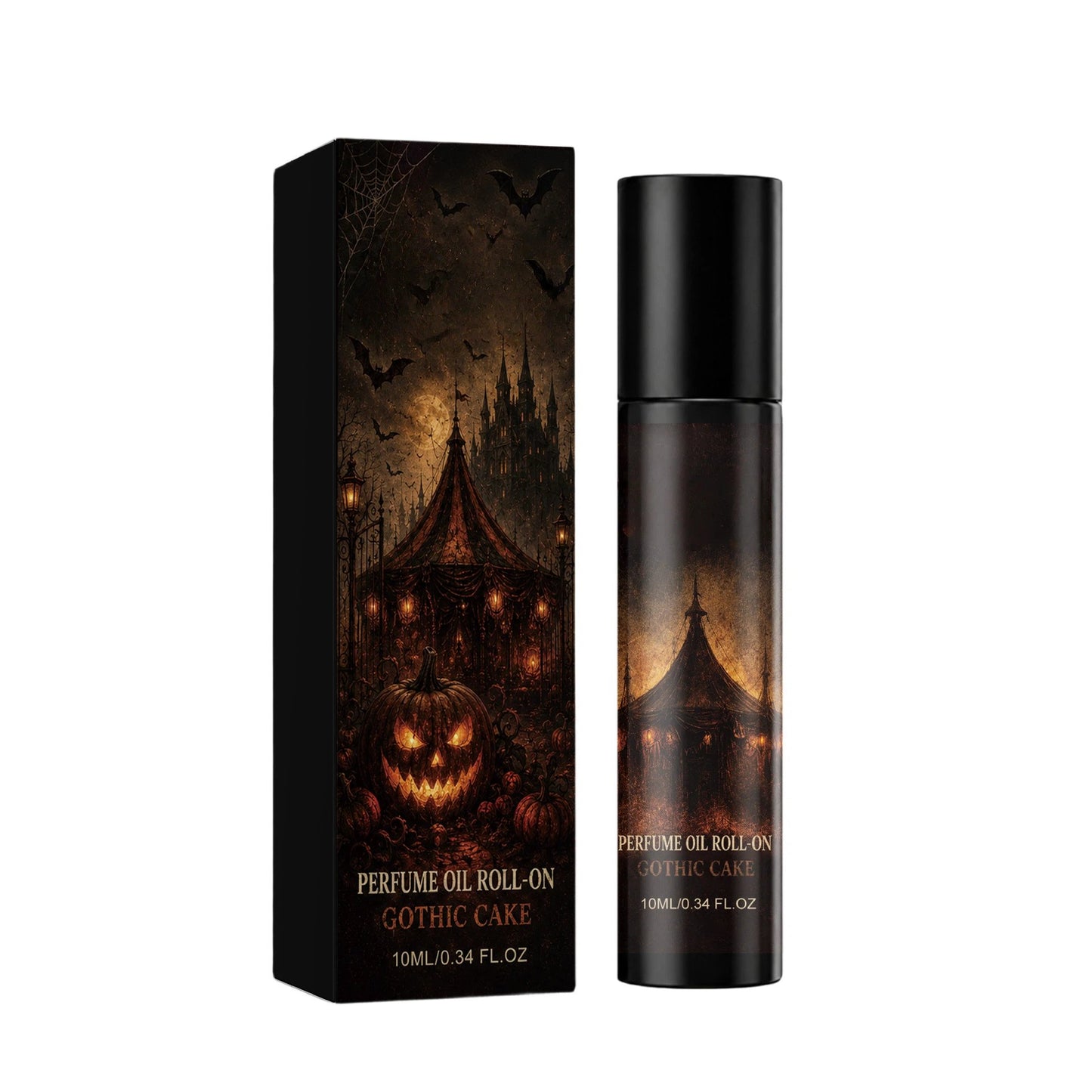 Clowns, Dark Carnival, Cotton Candy, Funnel Cake & Gasoline - Rollerball Perfume Oil