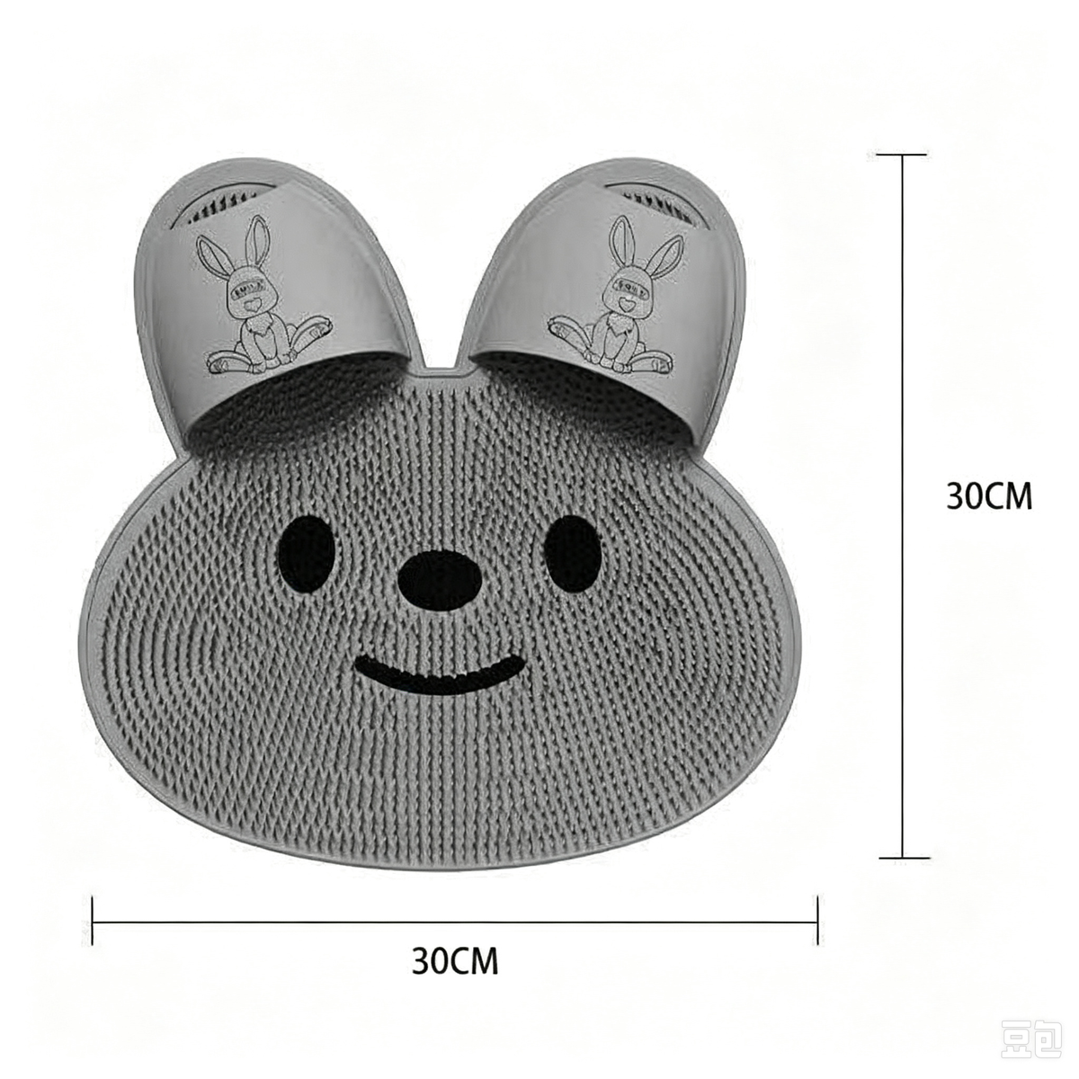 🔥Rabbit Anti-slip massage foot mat