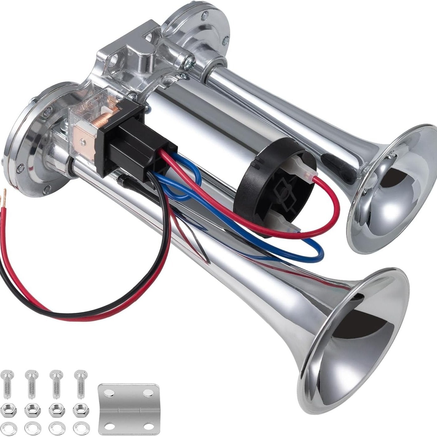π₯LAST DAY 49% OFF - ππ§2026 Upgraded 12V Dual Air Horn Kit β 130DB Super Loud Dual Horn with Compressor for Cars, Trucks, SUVs, Boats & More