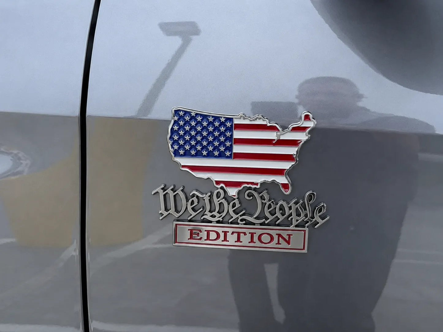 USA Faith, Family & Freedom Metal Emblem
