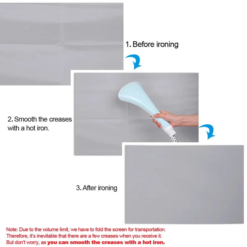 4K Metal Lightproof Foldable Portable Movie Screen (16:9)๐ฅโจ