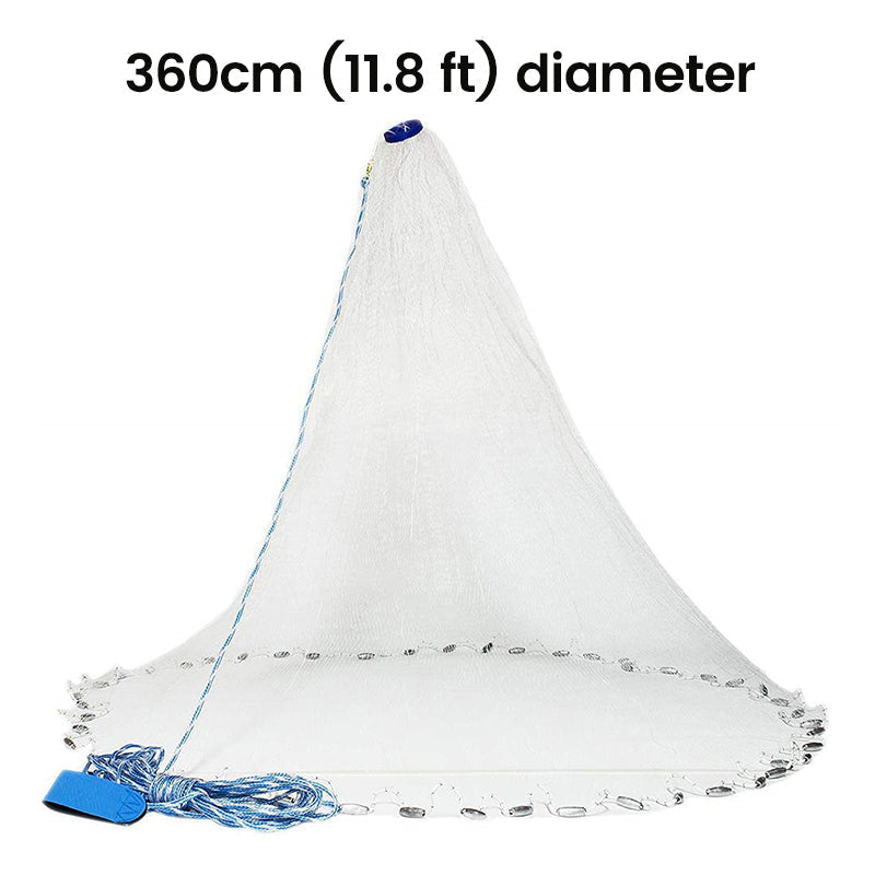 π£ LIMITED-TIME 50% OFF! β¨ Easy-Throw Cast Net β Heavy-Duty Mesh, Rapid Sinking, Versatile π