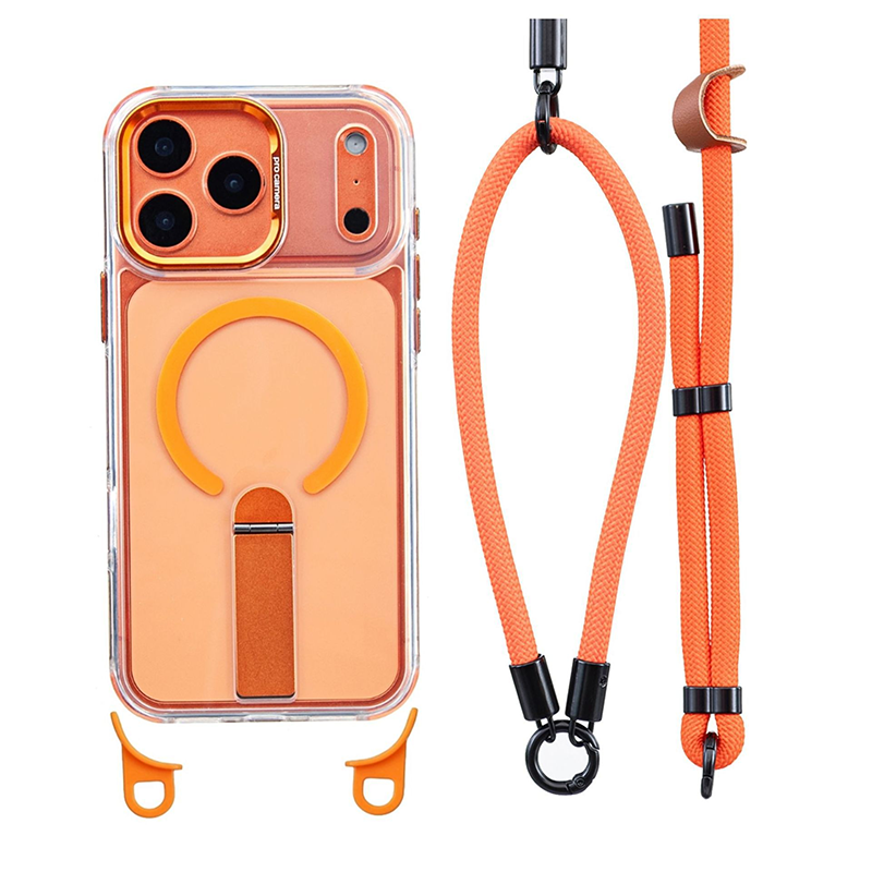 π± 50% off! π Multifunctional Smartphone Case with Wrist Strap β TPU β Built-in Stand & Adjustable 8 mm Wrist Strap β Compatible with iPhone 14/15/16/17 Pro/Max