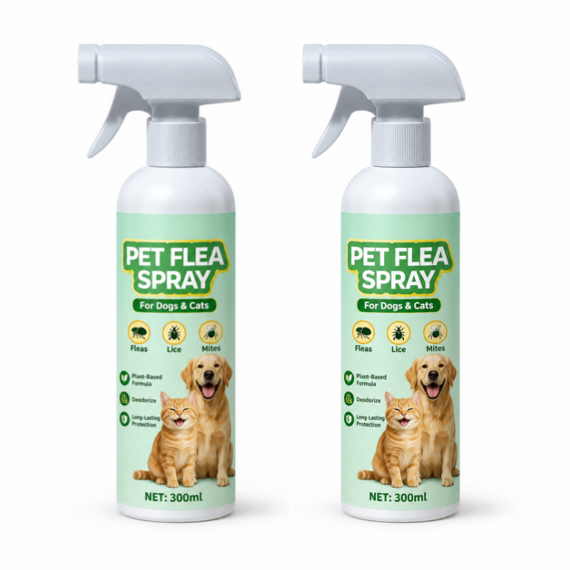 π₯³2026 TOP PICKπ₯³ Pet Flea Spray β Plant-Based, Gentle Yet Effective β Repels Pests, Neutralizes Odors β Safe If Licked! π‘οΈπ¨