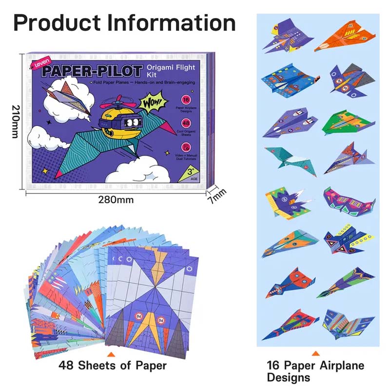 π 2026 Sale β Over 32β―700 Sold!π₯ Creative DIY Paper Airplane Set For Kids