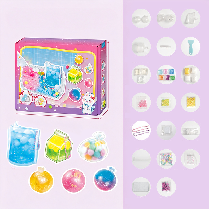 π± 50% OFF NOW! π§ DIY Fried Ice Squishy Toy Kit β Cat claw design, squishy fun & creative β Perfect for sensory play & stress relief for kids β¨