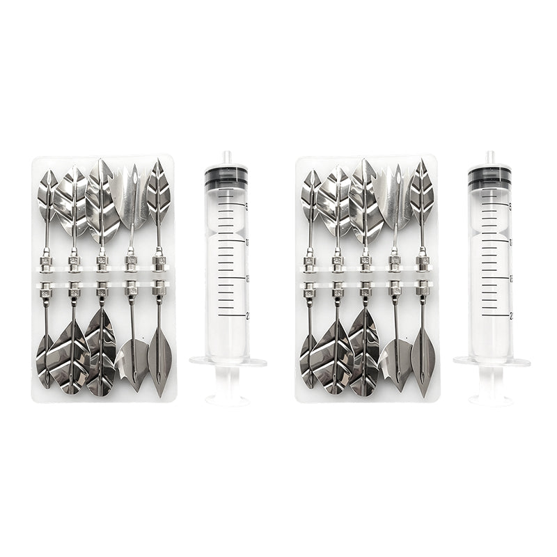 Professional 3D Jelly Art Kit‑ 304 Stainless Steel 10‑Piece Floral Gelatin Art Tools with Syringe, DIY 3D Flower Jelly Cake Decorating Set for Pastry & Baking Lovers