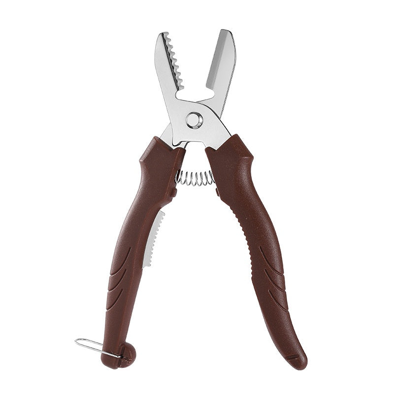 ⚡ 2-in-1 Chestnut Shear – Dual-Edge, Labor-Saving, Safe ✨