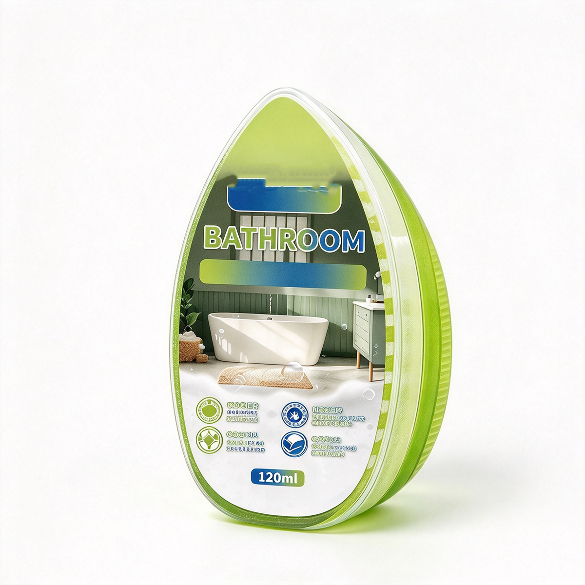 Limescale Remover Bathroom Cleaning Brush