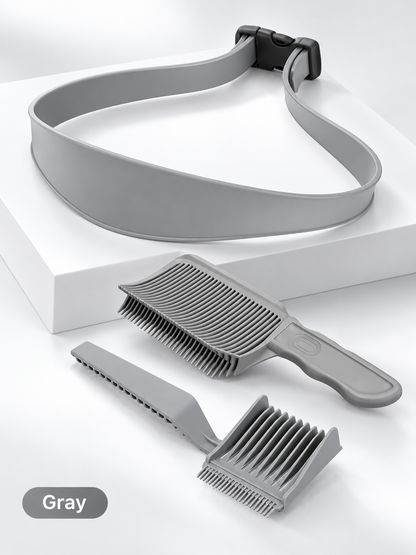 ✂️ 3-Piece Haircutting Guide Kit – Adjustable Band & Precision Trimming Guide Set