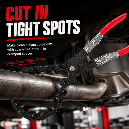 🔧 Professional Chain Exhaust Pipe Cutter