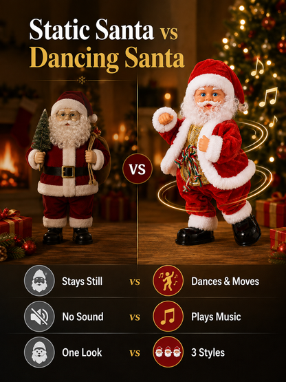 🎅 Dancing Santa Claus Toy with Music