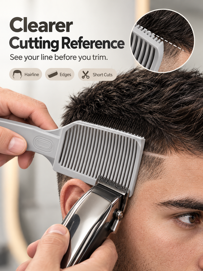 ✂️ 3-Piece Haircutting Guide Kit – Adjustable Band & Precision Trimming Guide Set