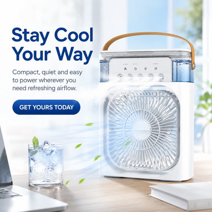 ❄️ 4-in-1 Personal Air Cooler