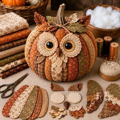 DIY Animal Pumpkin Sewing Kit