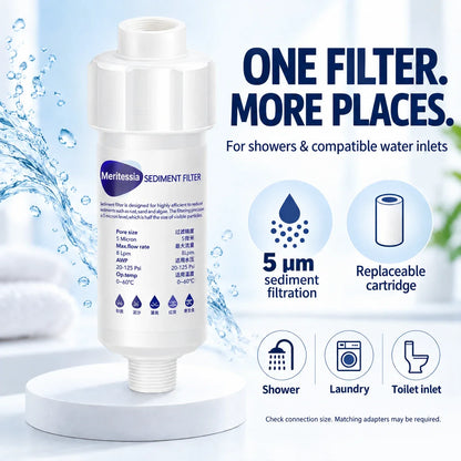 Inline Water Filter Cartridge